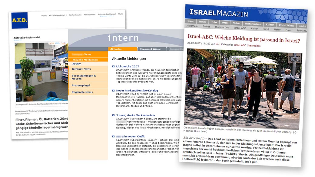 Contenpflege